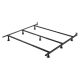Double / Full or Twin  - 7 Leg Metal Softside Waterbed Frame